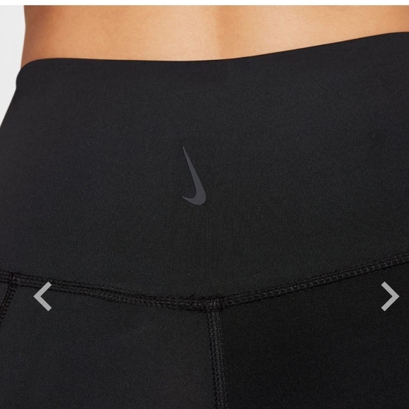 Nike Yoga Rouched HR 3/4 length Tights - Picture 6 of 10